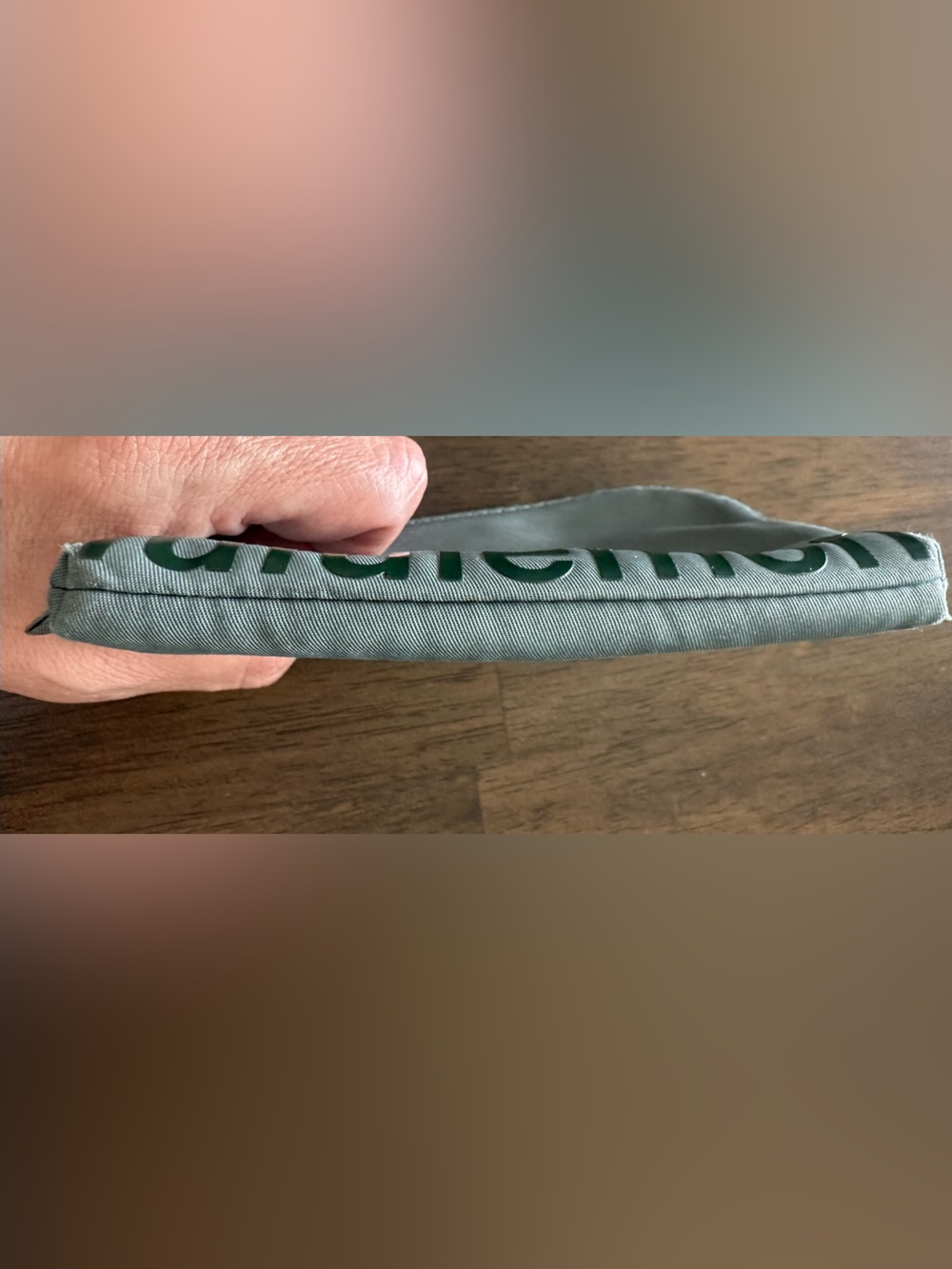 lululemon athletica Small Zip Coin Pouch in Sage - Picture 6 of 6